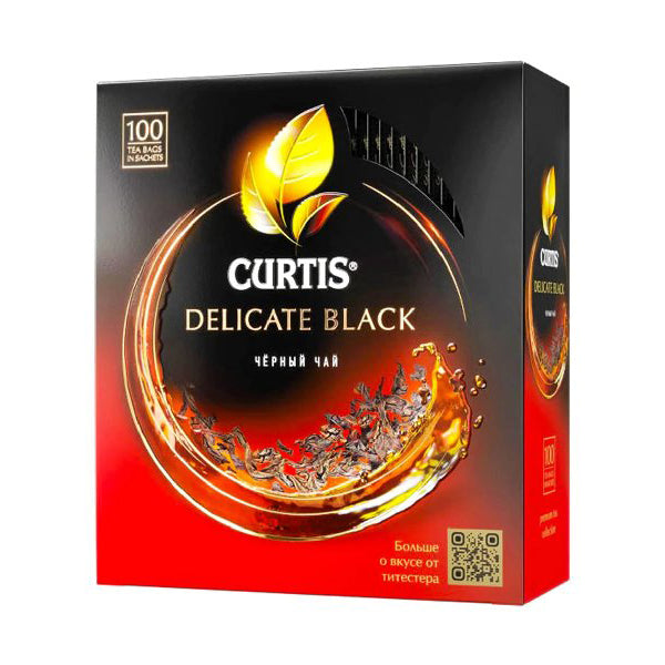 Черный чай Delicate Black – 100 чайных пакетиков